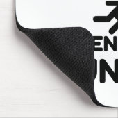 人生は良ランニングい マウスパッド (コーナー)