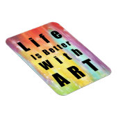 人生は芸術に勝る マグネット (右側)