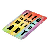 人生は芸術に勝る マグネット (左側)