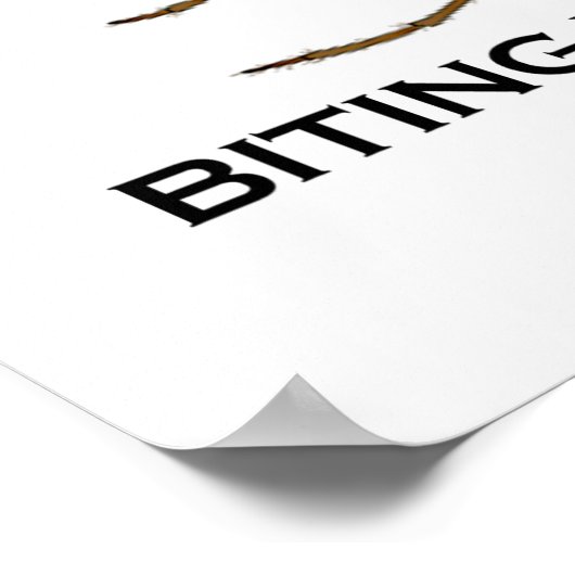 人生は蚊に食われるのを待ち受けないようなものだ ポスター (角)