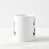 人生は複雑だ | 数学先生おもしろい引用文ジョーク コーヒーマグカップ (中央)