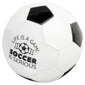 人生は試合のサッカーは深刻だ サッカーボール (3/4)