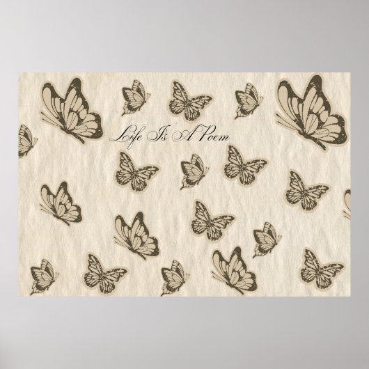 人生は詩である ポスター (正面)