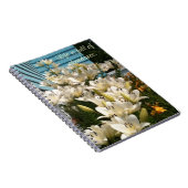 人生は豊富に満ちている、デイリリーのノート ノートブック (右側)