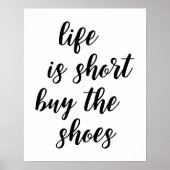 人生は買短い ポスター (正面)