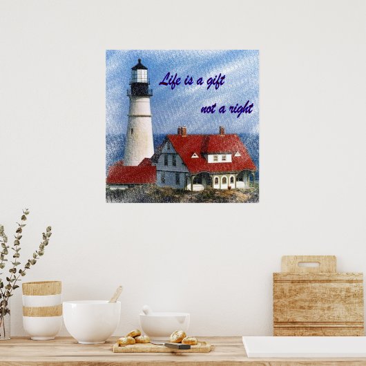 人生は賜物だ ポスター (キッチン)