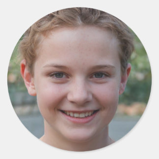 人生は贈り物 ラウンドシール