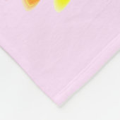 人生は軌道に乗った方が良パーソナライズされたい フリースブランケット (角)