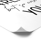 人生は辛いけど君もだやる気を起こさせる ポスター (角)