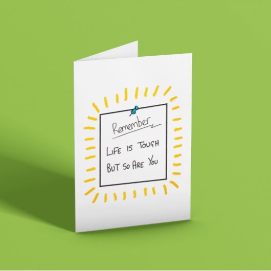 人生は辛いけど君も カード