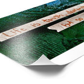 人生は辛い フォトプリント            (角)