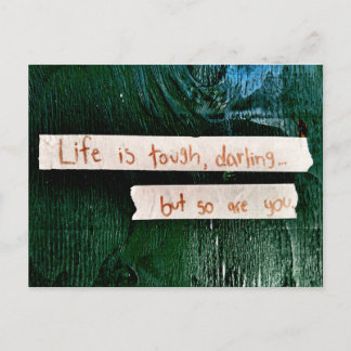 人生は辛い ポストカード