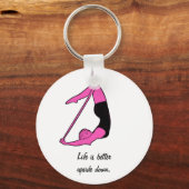 人生は逆さまに良い – lyra キーホルダー (正面)