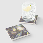 人生は運命を投げている ストーンコースター (横)