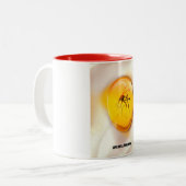 人生は道を見つける ツートーンマグカップ (正面左)