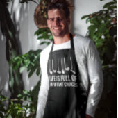 人生は重要な選択でいっぱいだゴルフクリスマス エプロン