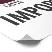 人生は重要な選択でいっぱいだ – コーおもしろいヒー ポスター (角)