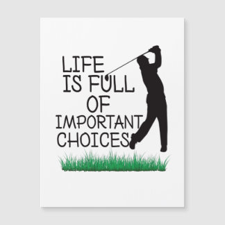 人生は重要な選択でいっぱいである