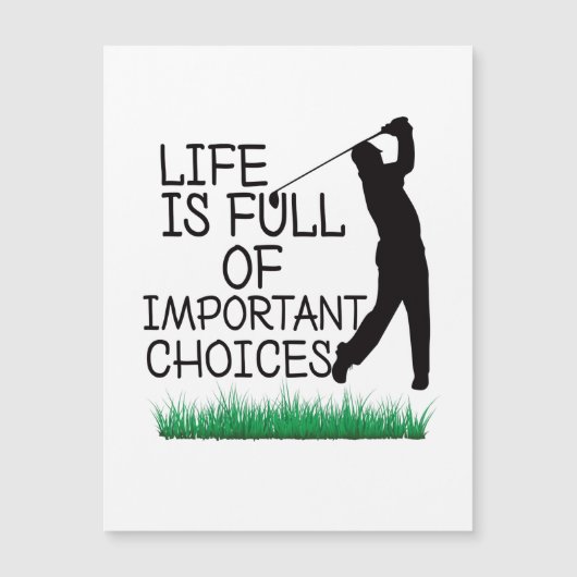 人生は重要な選択でいっぱいである (正面)