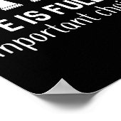 人生は重要な選択に満ちている、チェスの恋人 ポスター (角)