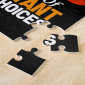 人生は重要な選択ギターでいっぱいである ジグソーパズル (側面)