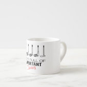 人生は重要な選択ゴルフに満ちていおもしろいる エスプレッソカップ (正面右)