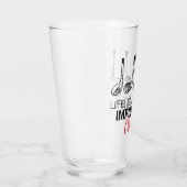 人生は重要な選択ゴルフに満ちていおもしろいる タンブラーグラス (右)