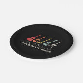 人生は重要な選択肢でいっぱいだギター愛好家 ペーパープレート (アングル)