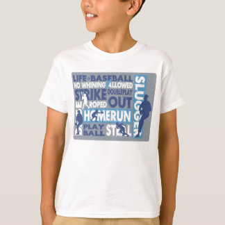 人生は野球 Tシャツ