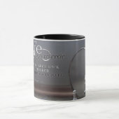 人生は鏡 マグカップ (中央)