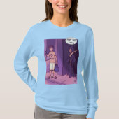 人生は長袖Tシャツ Tシャツ (正面)