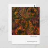 人生は難しい ポストカード (正面/裏面)