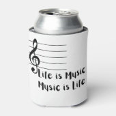 人生は音楽であり、音楽は人生である 缶クーラー (缶正面)