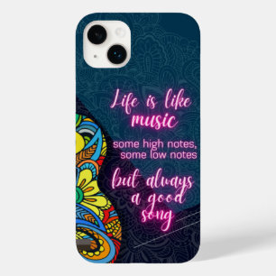 人生は音楽のようなもので、常に良い歌である Case-Mate iPhone 14 PLUSケース