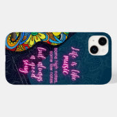 人生は音楽のようなもので、常に良い歌である Case-Mate iPhoneケース (裏面 (横))