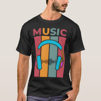 人生は音楽友達 Tシャツ