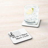 人生は音楽、音楽は生命 コースター (右側)