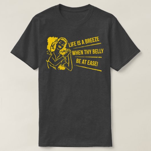 人生は風Y Tシャツ (デザイン正面)