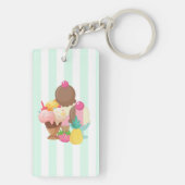 人生は食べ短い キーホルダー (裏面)