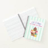 人生は食べ短い ノートブック (内部)