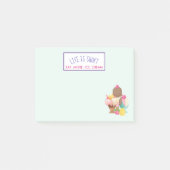 人生は食べ短い ポストイット (正面)