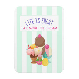 人生は食べ短い マグネット