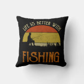 人生は魚釣り クッション (裏面)