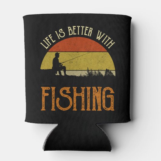 人生は魚釣り 缶クーラー (裏面)