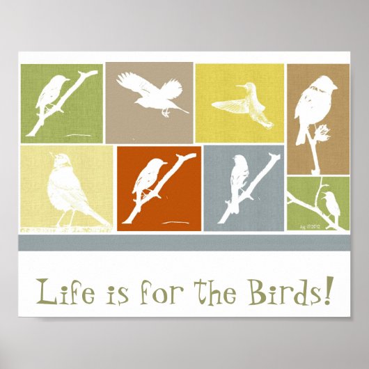 人生は鳥のポスターのためだ ポスター (正面)