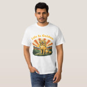 人生は黄金色 Tシャツ (正面フル)
