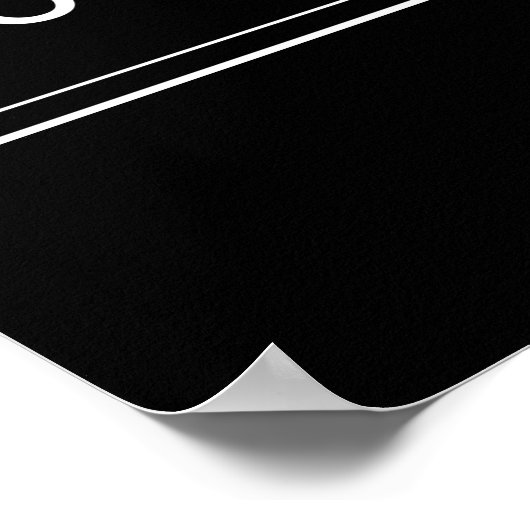 人生は10%何が起こるか引用文の黒い背景 ポスター (角)