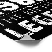 人生は1982年に始まる40歳の誕生日誕生の伝説 ポスター (角)