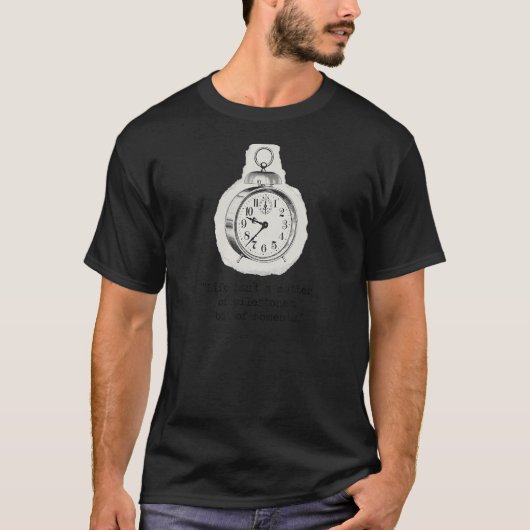 人生は2019tマイルストーンの問題だがmomen tシャツ (正面)