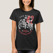 人生は42時に始まる | 42番目の誕生日 Tシャツ (正面)